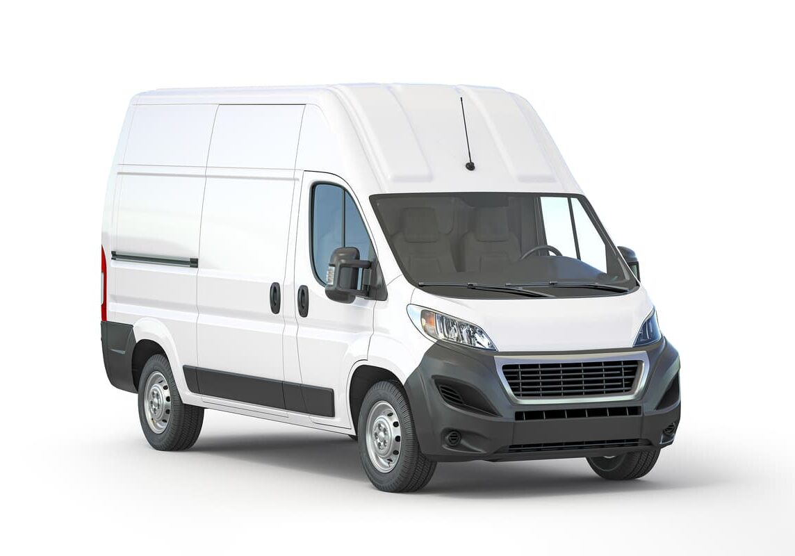 Commercial delivery van for commercial insurance
